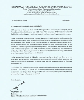 Ocean Palms Condominium