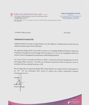 Parkland Residence Sdn Bhd